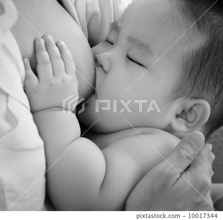 Mother breastfeeding baby Mother breastfeeding baby 10017344