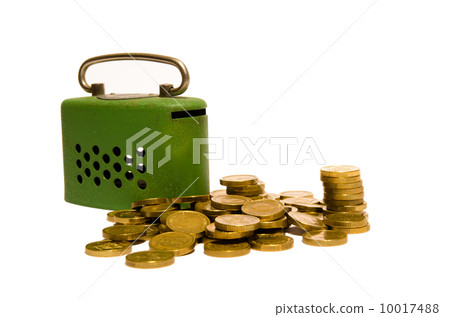 Money box with savings 10017488