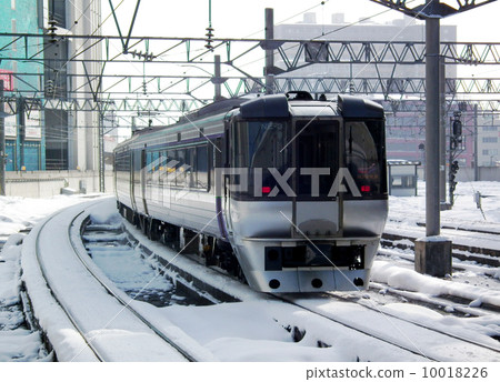 Limited Express Super Kamui 785 Series Sapporo Station Limited Express Super Kamui 785 Series Sapporo Station 10018226