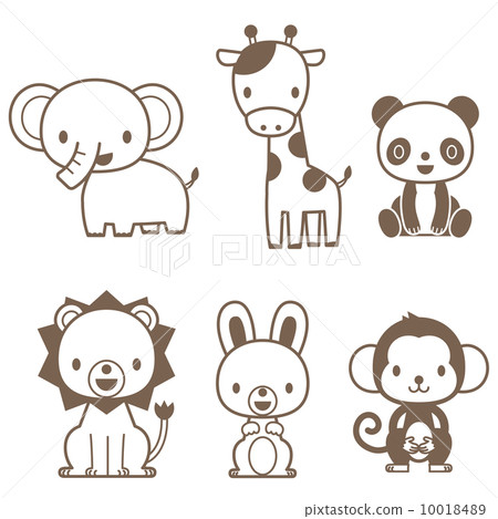 Animal illustration set Animal illustration set 10018489