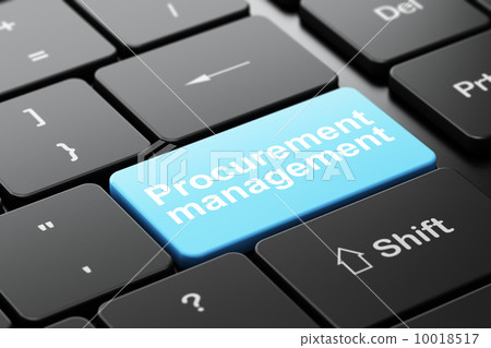Business concept: Procurement Management on computer keyboard background 10018517
