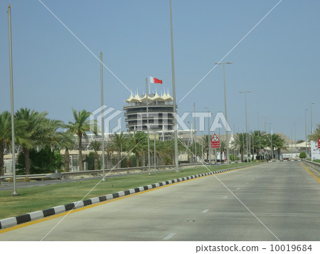 F1 race ground in Bahrain 10019684