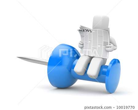 Person read newspaper Person read newspaper 10019770