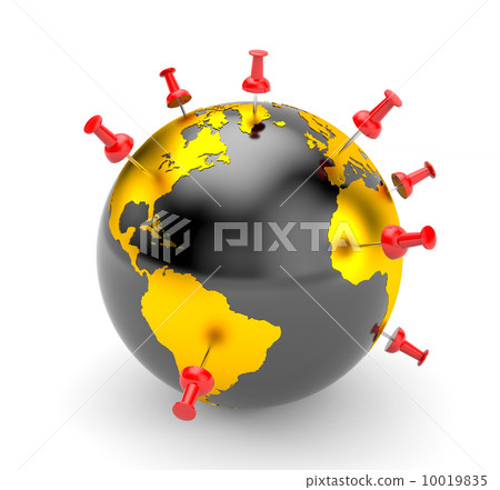 Pinned world Pinned world 10019835