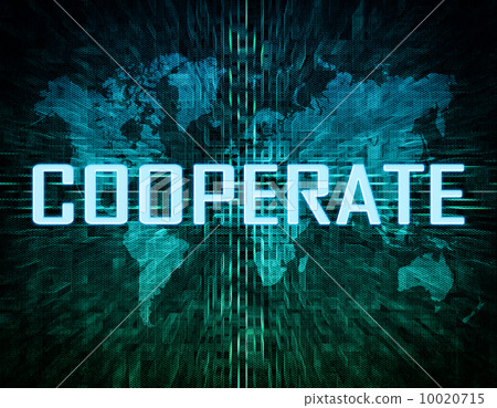 Cooperate - Stock Illustration [10020715] - PIXTA