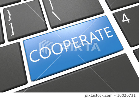 Cooperate - Stock Illustration [10020731] - PIXTA