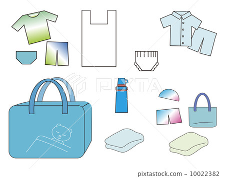 Children's belongings · Summer · Blue ver. 10022382