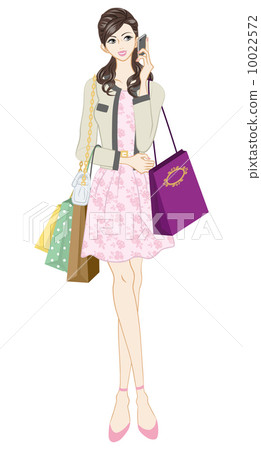 Female shopping for feminine 10022572