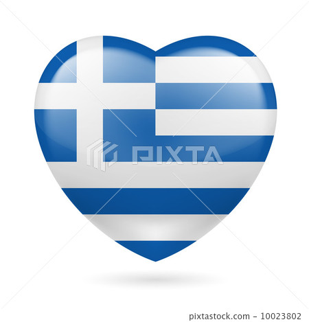 Heart icon of Greece Heart icon of Greece 10023802