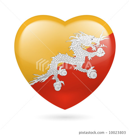 Heart icon of Bhutan 10023803