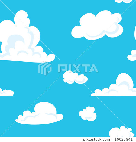 Clouds seamless pattern 10023841