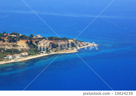 Aerial view on Zakynthos Greece Aerial view on Zakynthos Greece 10024239