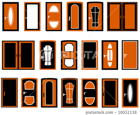 set isolated doors set isolated doors 10032138