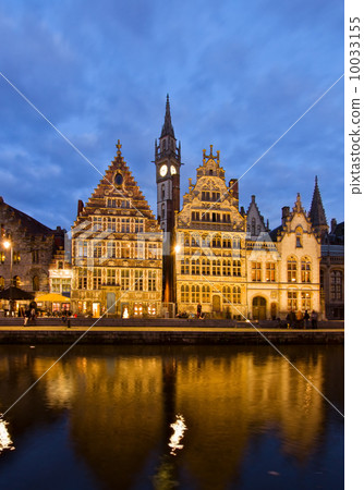 Picturesque medieval buildings, Ghent Picturesque medieval buildings, Ghent 10033155