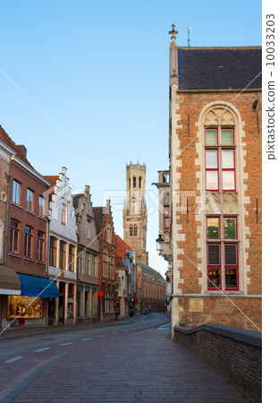 street of old Bruges street of old Bruges 10033203