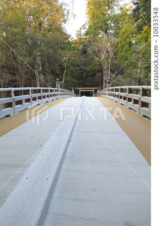 Ise Shrine style day prayer palace bridge Ise Shrine style day prayer palace bridge 10033548