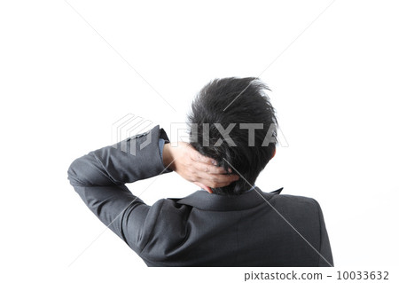 A headache-keeping businessman 10033632