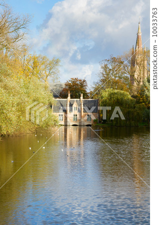 Minnewater pond , Brugge 10033763