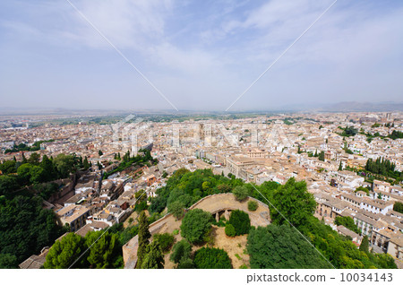 Spain Granada Old Town 10034143