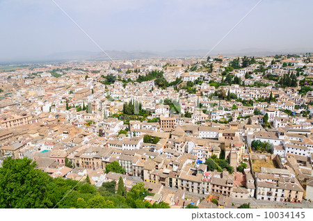 西班牙格拉納達老城 10034145