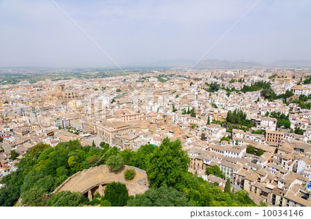 西班牙格拉納達老城 10034146