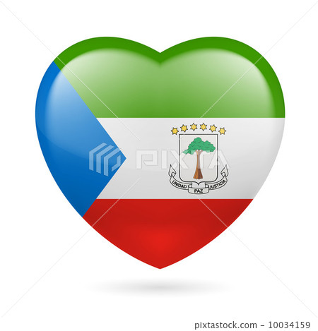 Heart icon of Equatorial Guinea 10034159