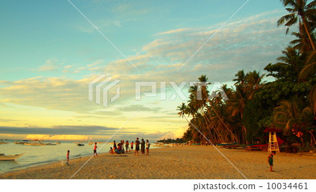 保和島的阿羅納海灘 10034461