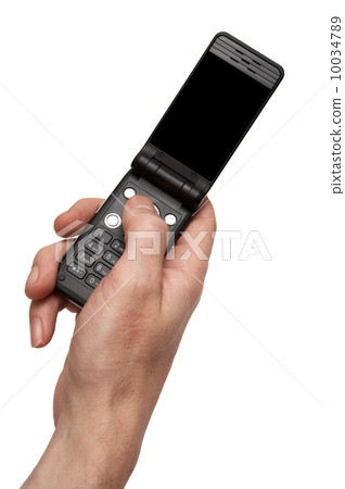 Phone in a hand Phone in a hand 10034789