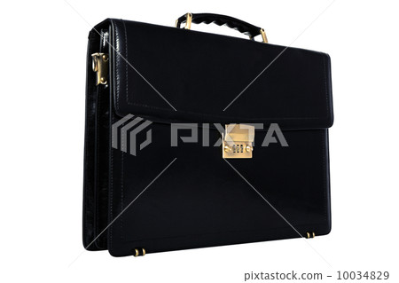 Fashionable leather briefcase 10034829