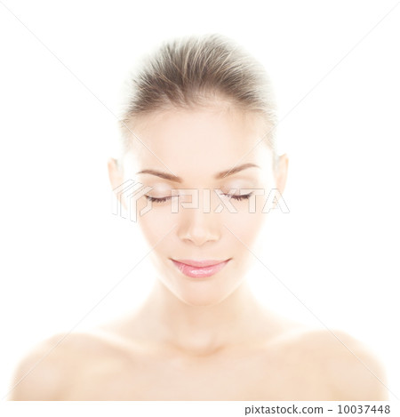 Beauty woman - perfect skin care portrait 10037448
