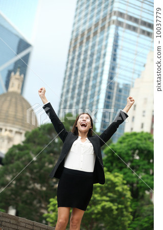 Business achievements success businesswoman 10037779