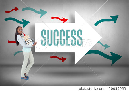 Success against arrows pointing 10039063