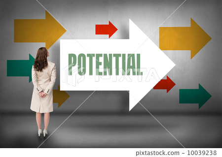 Potential against arrows pointing Potential against arrows pointing 10039238