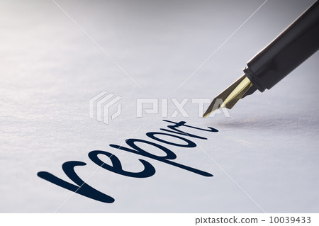 Fountain pen writing Report 10039433
