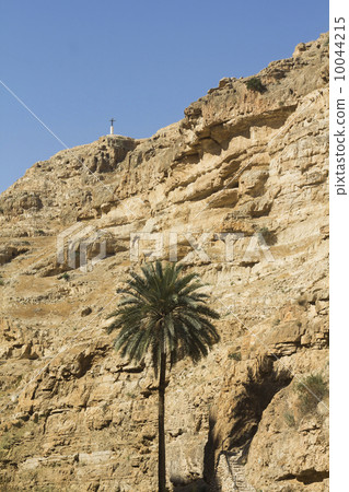 Desert canyon of Wadi Kelt 10044215