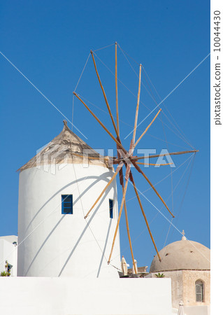 Santorini windmill Greece 10044430