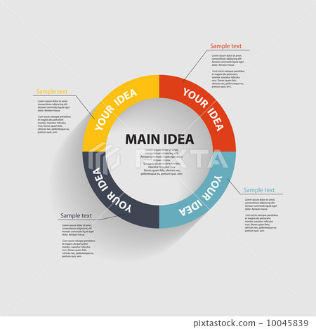 Infographic Templates for Business Vector Illustration 10045839