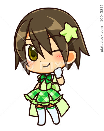 格子檢查偶像_綠色 10045855