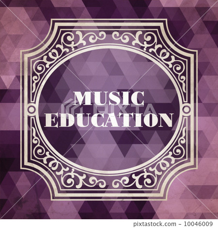 Music Education. Vintage Design Concept. Music Education. Vintage Design Concept. 10046009