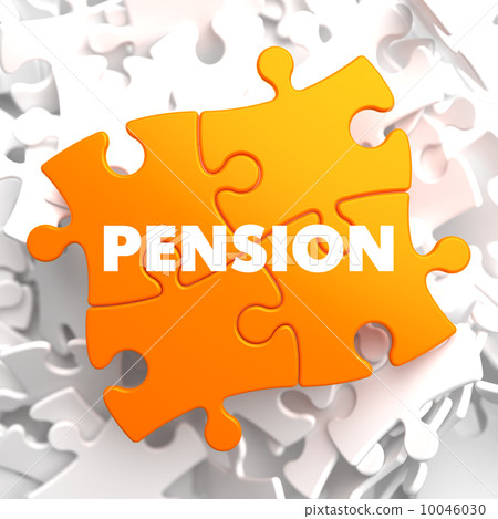 Pension on Orange Puzzle. 10046030