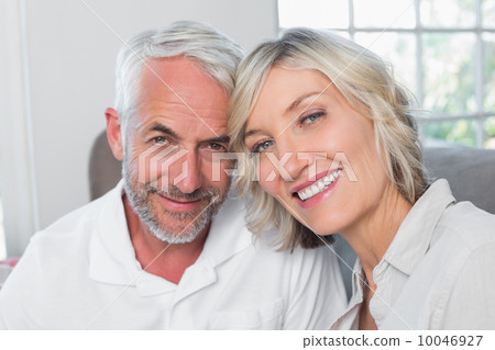 Close-up of a happy mature couple at home 10046927