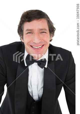 Portrait of handsome groom smiling Portrait of handsome groom smiling 10047308