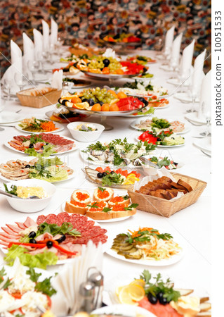 food at a wedding party 10051533