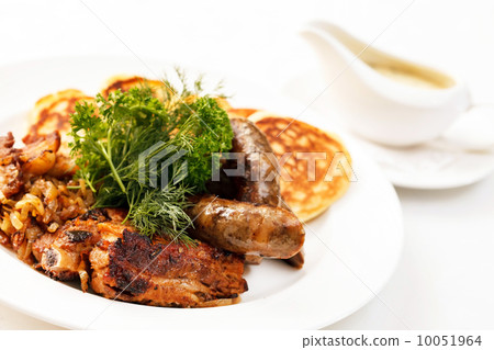 pancakes with meat pancakes with meat 10051964