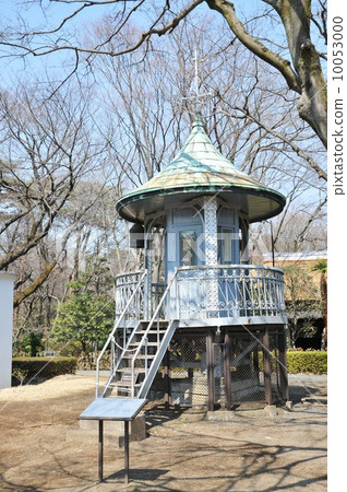 Edo Toyodono garden Ueno fire station watchtower top Edo Toyodono garden Ueno fire station watchtower top 10053000
