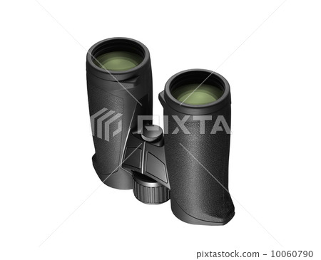 Binoculars on white background 10060790