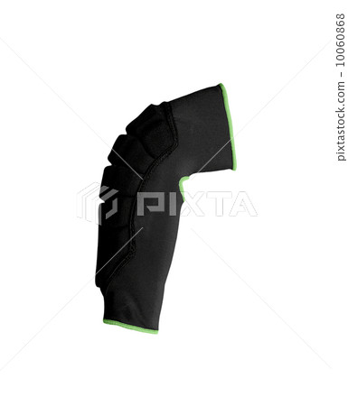 Knee-cap bondage isolated on white 10060868