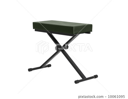 Exercise bench isolated on white Exercise bench isolated on white 10061095