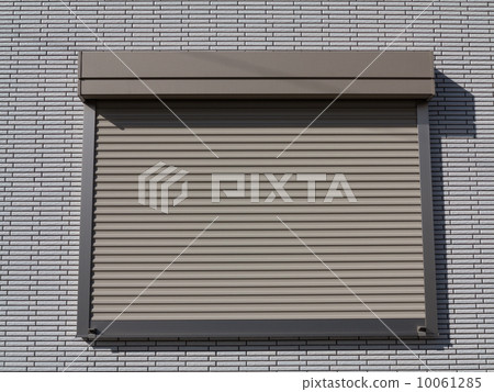 Window with shutter of detached house 10061285