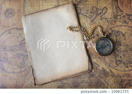 compass on old map compass on old map 10061755